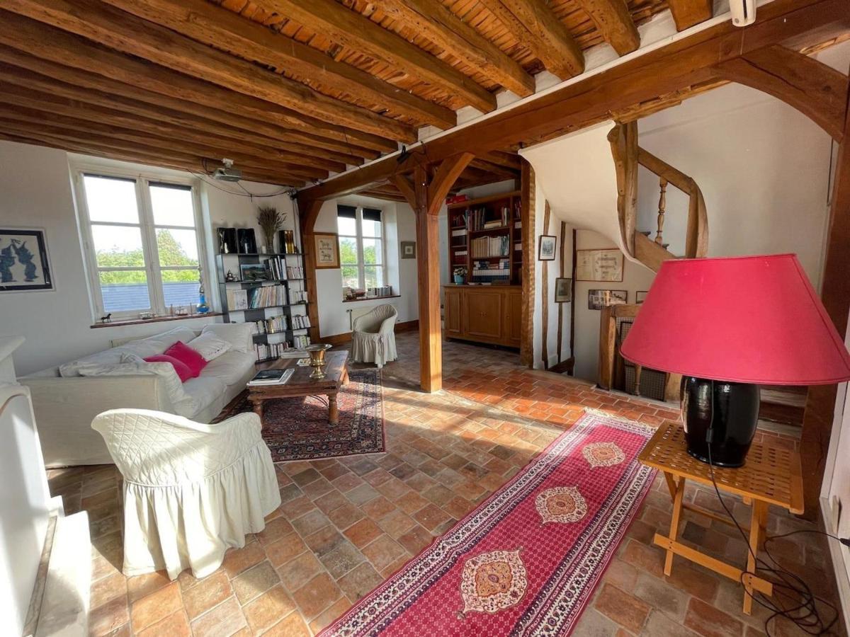 Maison De Famille Pres De Montargis - Elegance Et Confort En Foret - Fr-1-590-354 Paucourt Exteriör bild