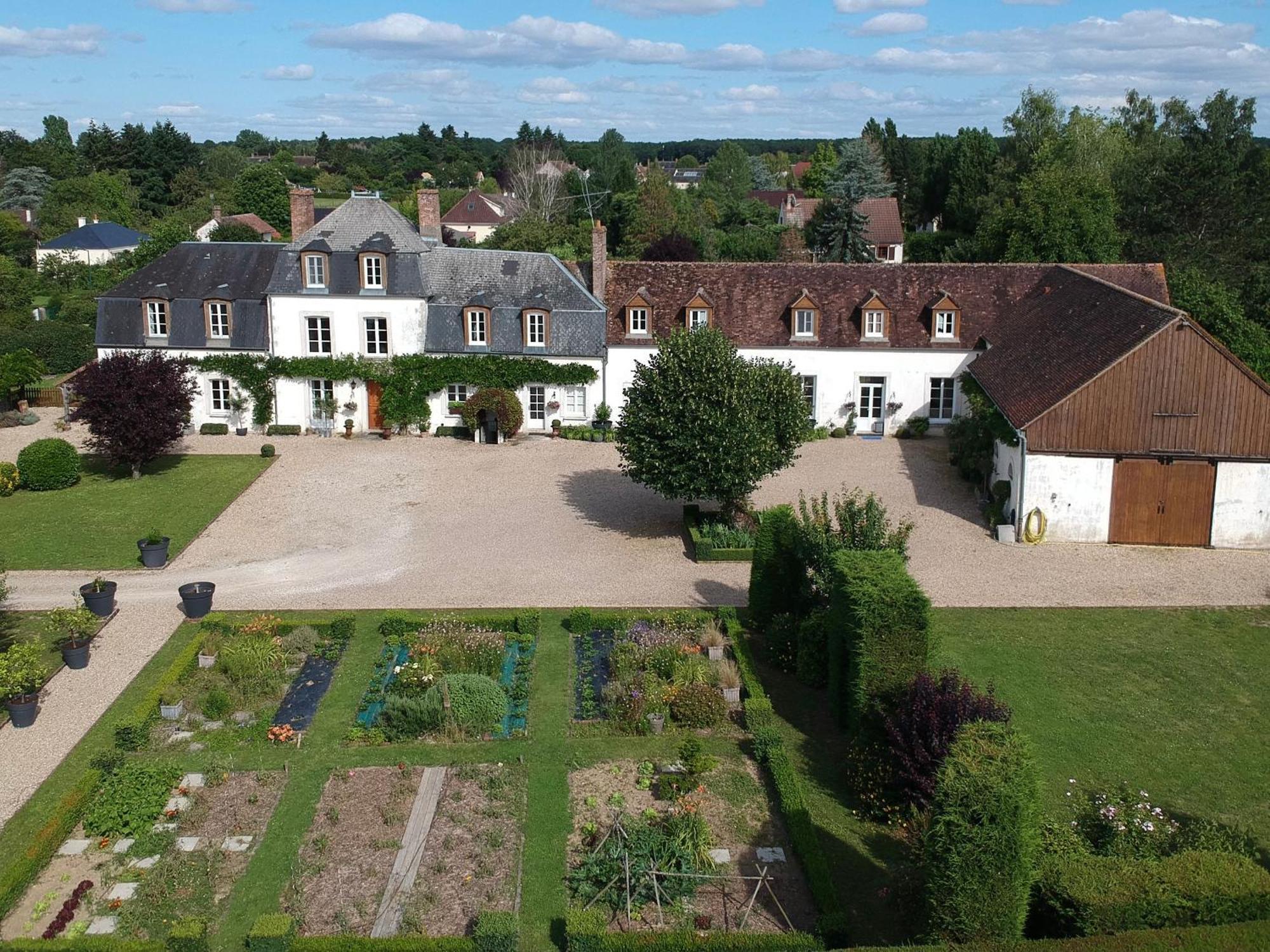 Maison De Famille Pres De Montargis - Elegance Et Confort En Foret - Fr-1-590-354 Paucourt Exteriör bild